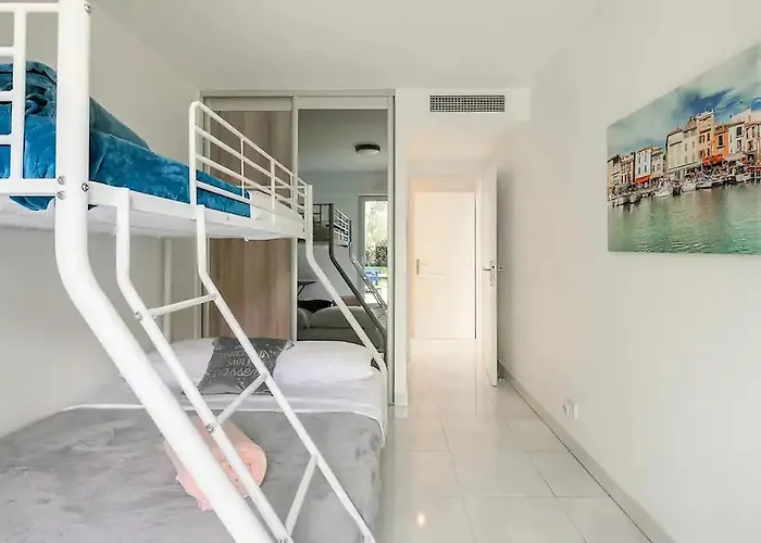 Rooftop Pool, Private Garden, At The Beach! Daire Antibes